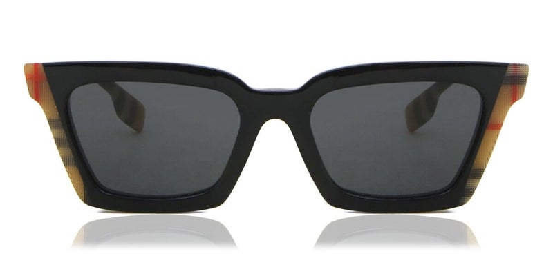 BURBERRY BRIAR BE 4392U Black Vintage/Dark Grey 52/19/140 women Sunglasses - Image 1