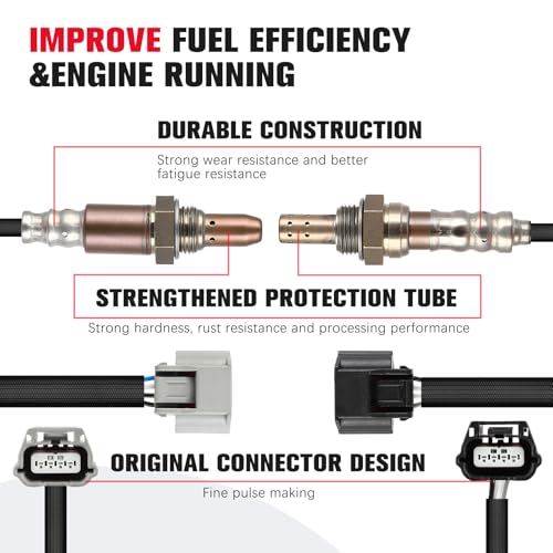 QIJIAUTO O2 Oxygen Sensor for Nissan Altima 2013-2018 2.5L, Juke 2011-2015 1.6L, Upstream & Downstream, 2344535 234-9104 226931MR0A, 226931LU0A, 226A01KC0A - Image 4