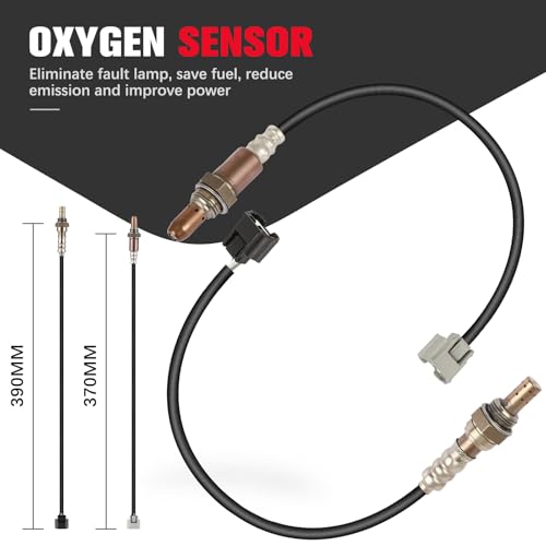 QIJIAUTO O2 Oxygen Sensor for Nissan Altima 2013-2018 2.5L, Juke 2011-2015 1.6L, Upstream & Downstream, 2344535 234-9104 226931MR0A, 226931LU0A, 226A01KC0A - Image 2