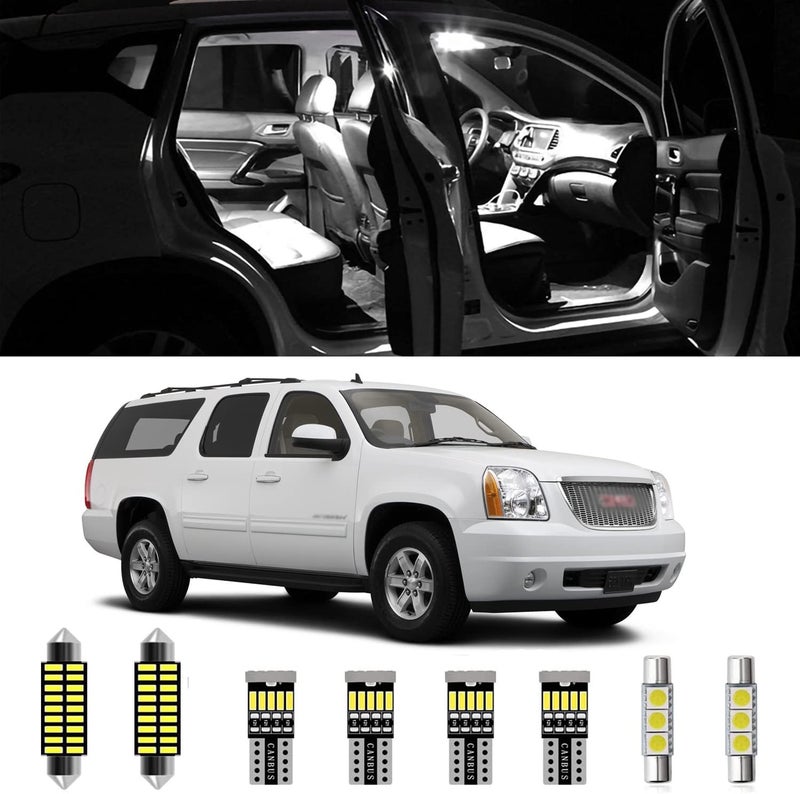 AWALITED طقم إضاءة داخلية LED مكون من 14 قطعة لسيارة GMC Yukon - Image 1