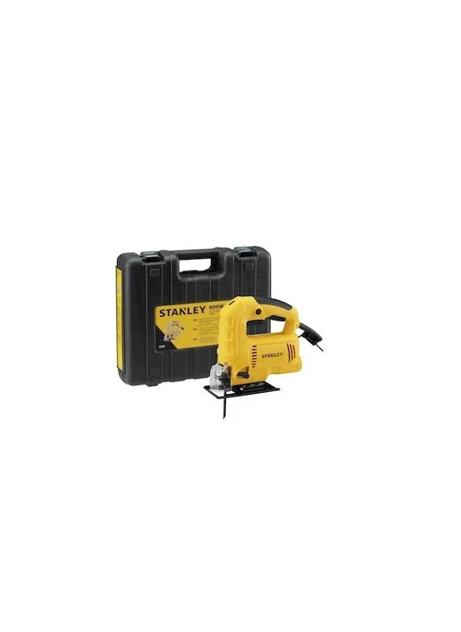 Stanley STANLEY SJ60 600W Variable Speed Pendulum Jigsaw for cutting wood sheet metal and plastic with 4 stage pendulum action(Yellow and Black)  - Image 2