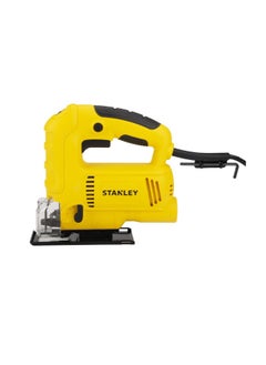 ستانلي منشار كهربائي متغير السرعة STANLEY SJ60 بقدرة 600 واط لقطع الصفائح الخشبية والبلاستيك مع حركة بندولية رباعية المراحل (أصفر وأسود)  - Image 1