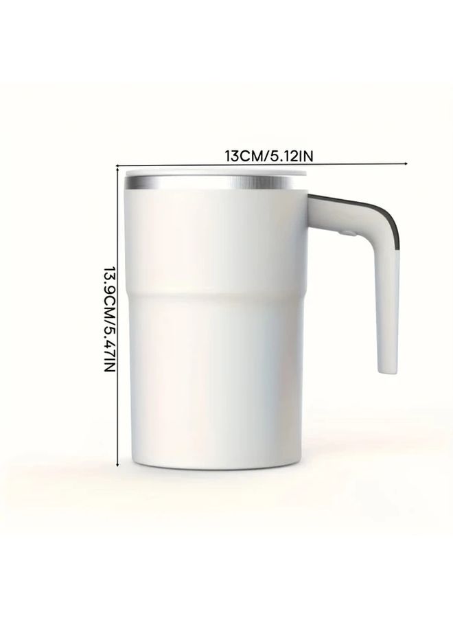 Pink Automatic Stirring Cup Travel Mug With Temperature Display Self Stirring Coffee - Image 2