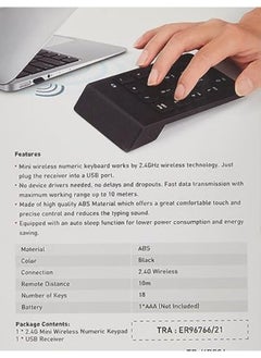 Trands Tr Kb986 Wireless Numeric Keypad  - Image 3