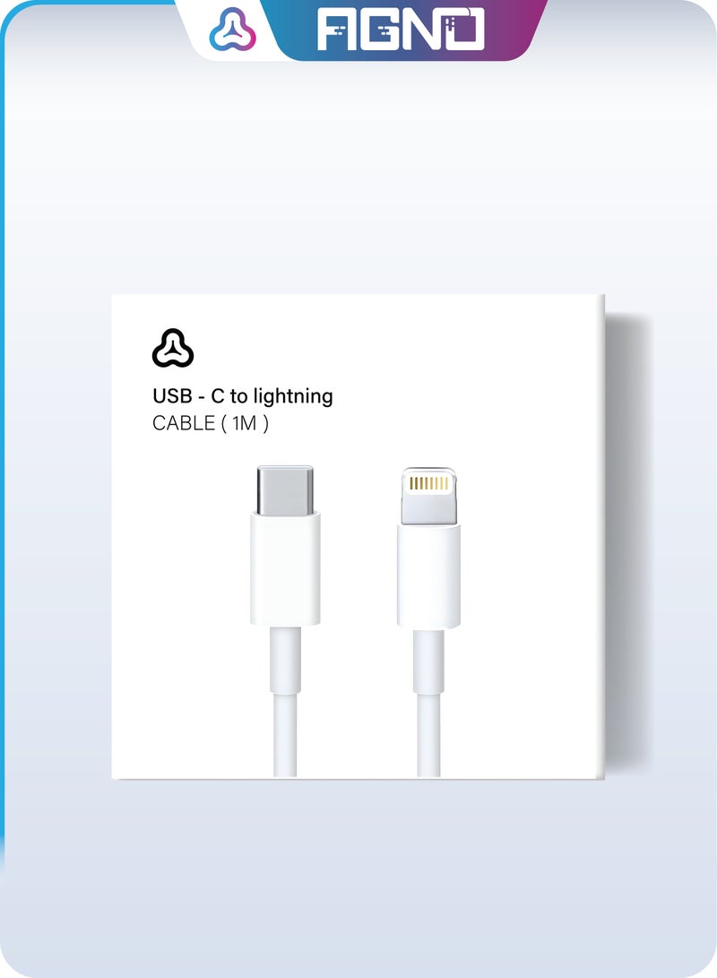 AGNO Bundle 3 X Lightning Charging Cable For iPhone 1M - Image 3