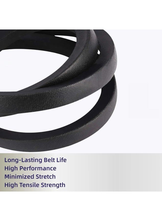 Leego Lawn Mower Deck Blade Belt 1/2 inch X122 inch for Cub Cadet MTD 754-04153 954-04153 and 954-04153A，Cub Cadet 01005376, 01005376P - Image 3