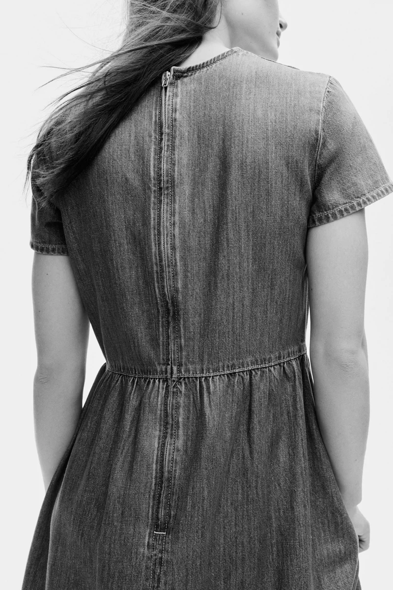 H&M  Denim maxi dress for Women | Best Price UAE