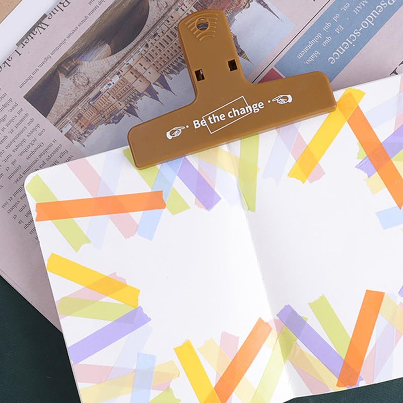 STOBAZA 24 لفة شريط واشي DIY حرفي سكرابوكينغ تدوين ألوان قوس قزح ماكارون - Image 4