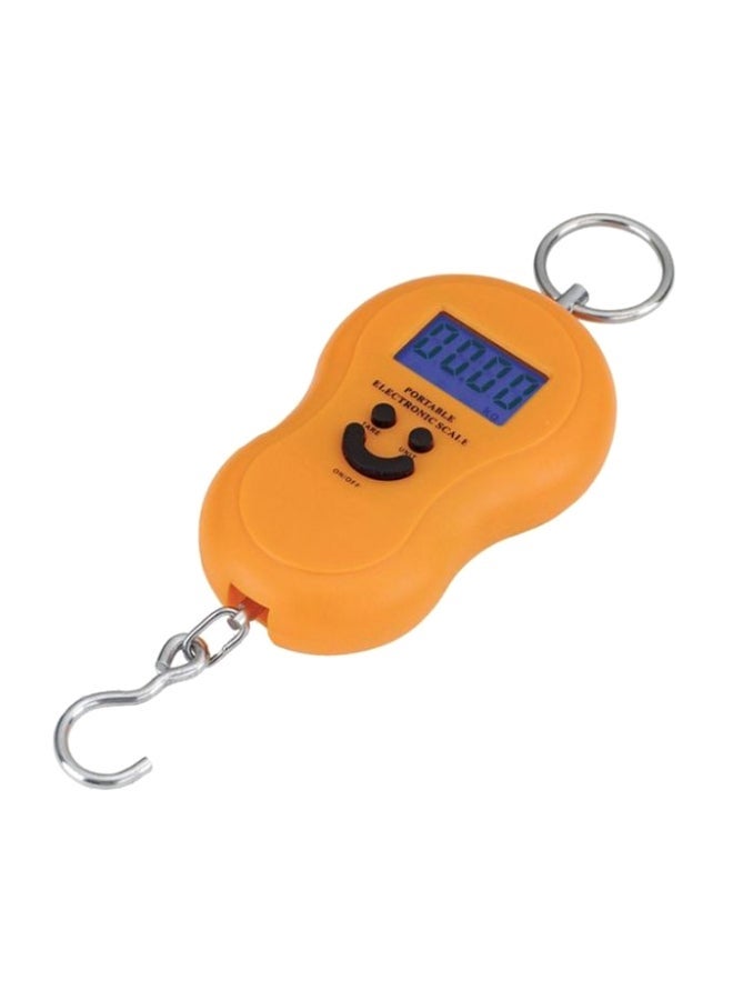 NIBEMINENT Portable Luggage Scale Orange