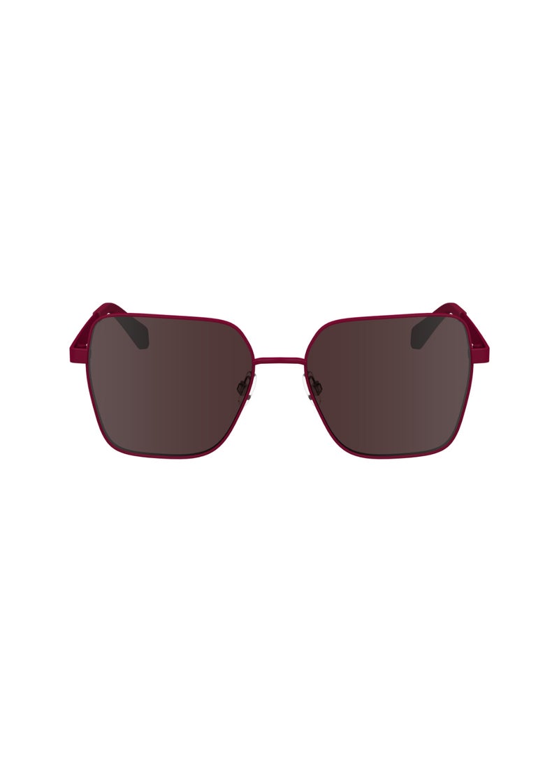 Calvin Klein Jeans FULL RIM METAL SQUARE CALVIN KLEIN JEANS SUN CKJ24201S  5616 (679) CHERRY - Image 1