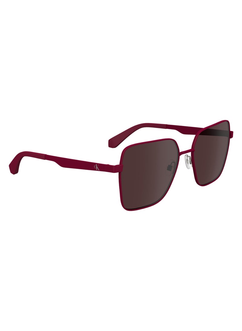 Calvin Klein Jeans FULL RIM METAL SQUARE CALVIN KLEIN JEANS SUN CKJ24201S  5616 (679) CHERRY - Image 3
