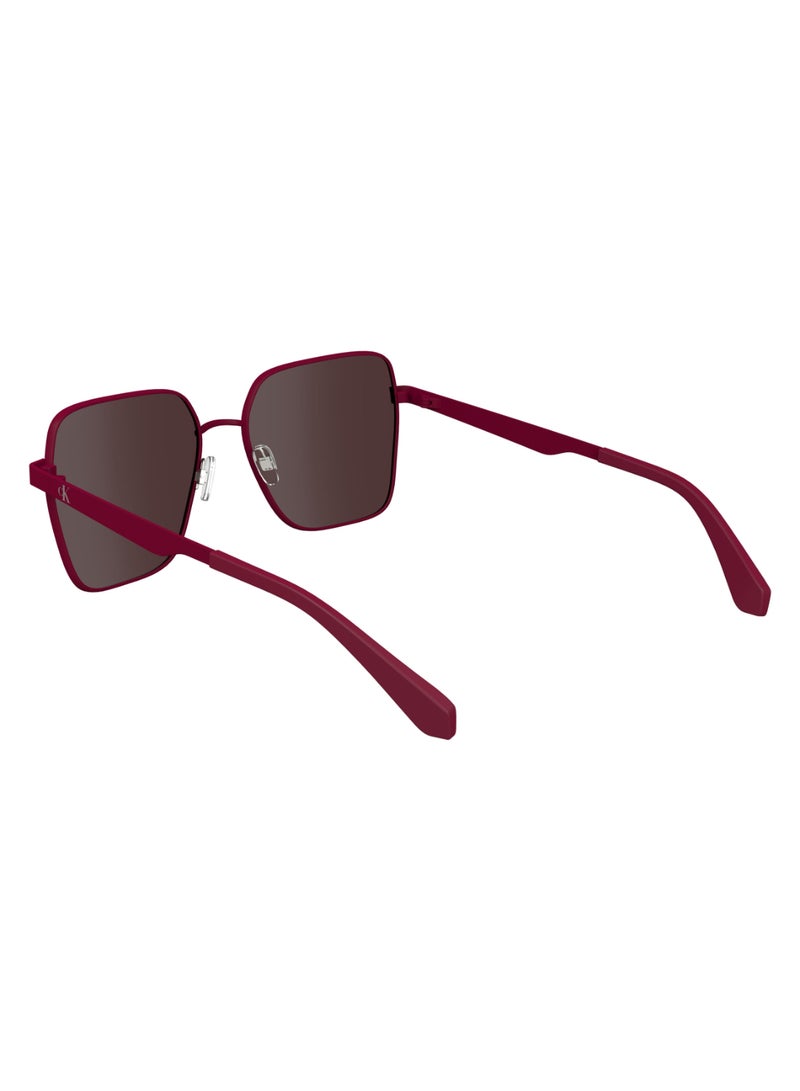 Calvin Klein Jeans FULL RIM METAL SQUARE CALVIN KLEIN JEANS SUN CKJ24201S  5616 (679) CHERRY - Image 5