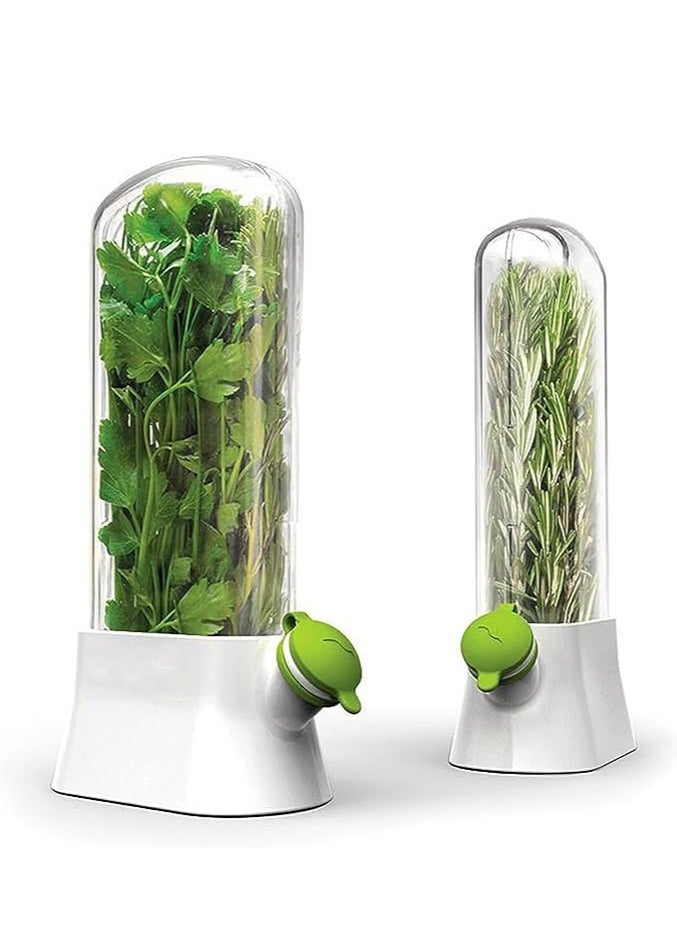 General Mint and vanilla storage organizer, fruit containers, large capacity fresh-keeping cups, transparent fresh-keeping containers, plant preservatives, kitchen preservatives  - Image 1