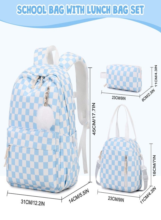 ACESAK 20 Backpack, Blue Chessboard, Large, Backpack - Image 2