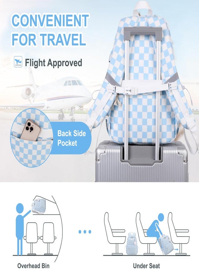 ACESAK 20 Backpack, Blue Chessboard, Large, Backpack - Image 5
