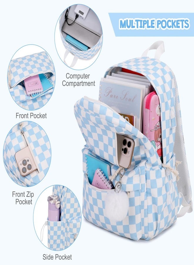 ACESAK 20 Backpack, Blue Chessboard, Large, Backpack - Image 3