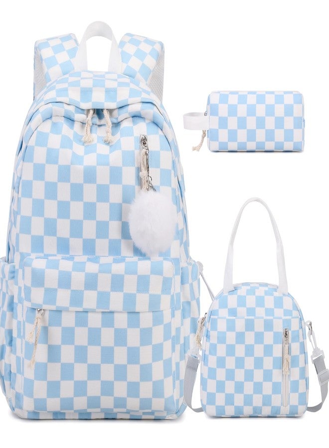 ACESAK 20 Backpack, Blue Chessboard, Large, Backpack - Image 1