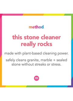 Method Daily Granite Cleaner Spray, Apple Orchard, Plant-Based Cleaning Agent for Granite, Marble, and Other Sealed Stone, 28 oz Spray Bottle (Pack of 1)  - Image 4