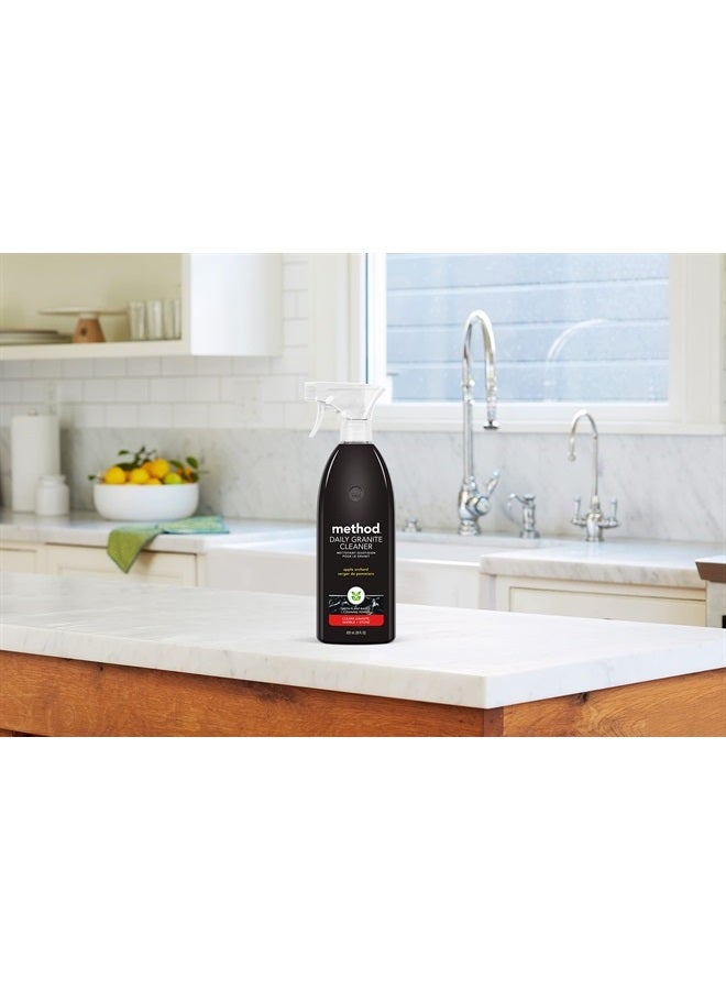 Method رذاذ منظف الجرانيت اليومي، بستان التفاح، عامل تنظيف نباتي للجرانيت، الرخام، وغيرها من الأحجار المغلقة، زجاجة رذاذ سعة 28 أونصة (عبوة من 1) - Image 5