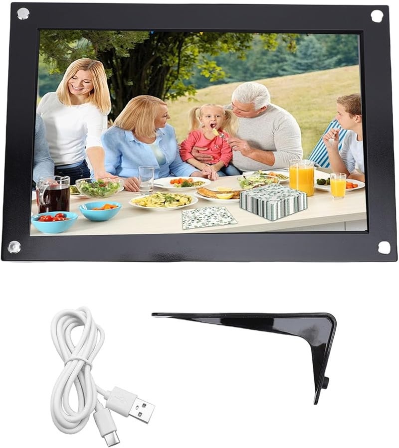 10 1 Inch WiFi Digital Photo Frame 32GB Cloud App Support Auto Rotate HD Black - Image 4