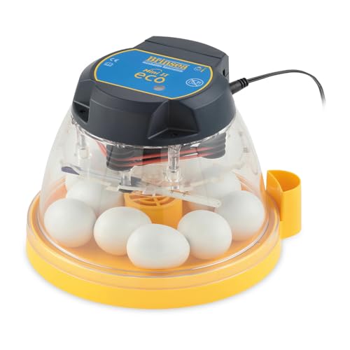 Brinsea Mini II Eco Manual Egg Incubator with External Water Top-Up, Fan Assisted Air Circulation for Hatching 10 Chicken, Duck, or Other Eggs, Ideal for Beginners - Image 1