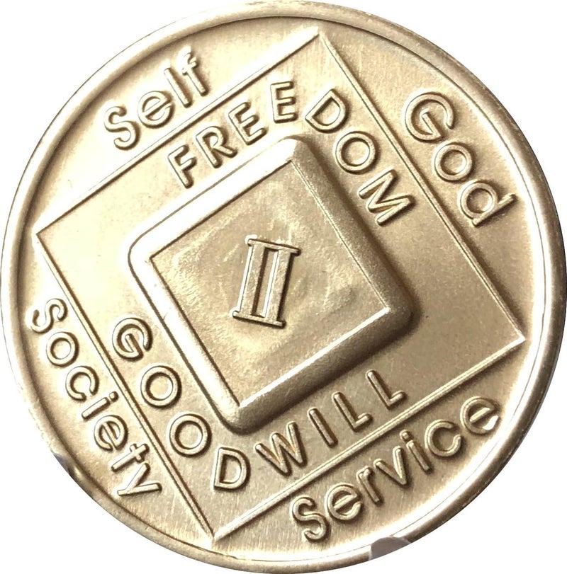 Narcotics Anonymous Store 2 Year NA Medallion Official Chip II - Image 4