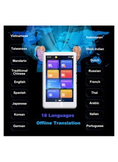 SYOSI Language Translator Device, No WiFi Needed, Two-Way AI Voice, 139+ Language Online Translation, Translator for All Languages, Newest 4" HD Offline/Photo Translation for Travel/Business/Study  - Image 4