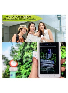 SYOSI Language Translator Device, No WiFi Needed, Two-Way AI Voice, 139+ Language Online Translation, Translator for All Languages, Newest 4" HD Offline/Photo Translation for Travel/Business/Study  - Image 2