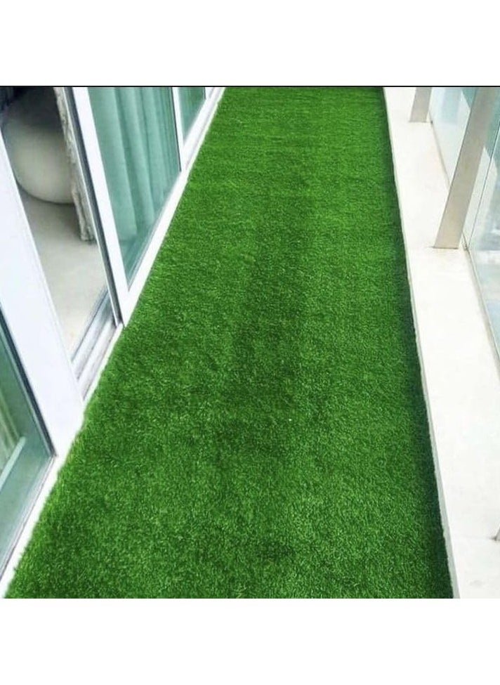 LINGWEI Artificial Grass Carpet Fake Grass Turf Green 200x100cm  - Image 2