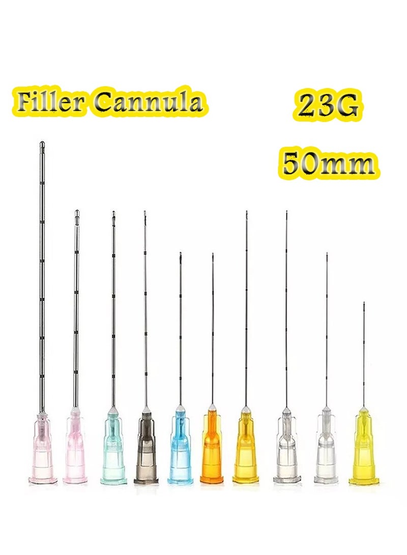 Fine Micro Filler Cannula 23G – For Precise Placing of Viscous Filler – High Pure Grade Stainless Steel – Variety of Gauge Sizes with Multiple Lengths. - Image 1