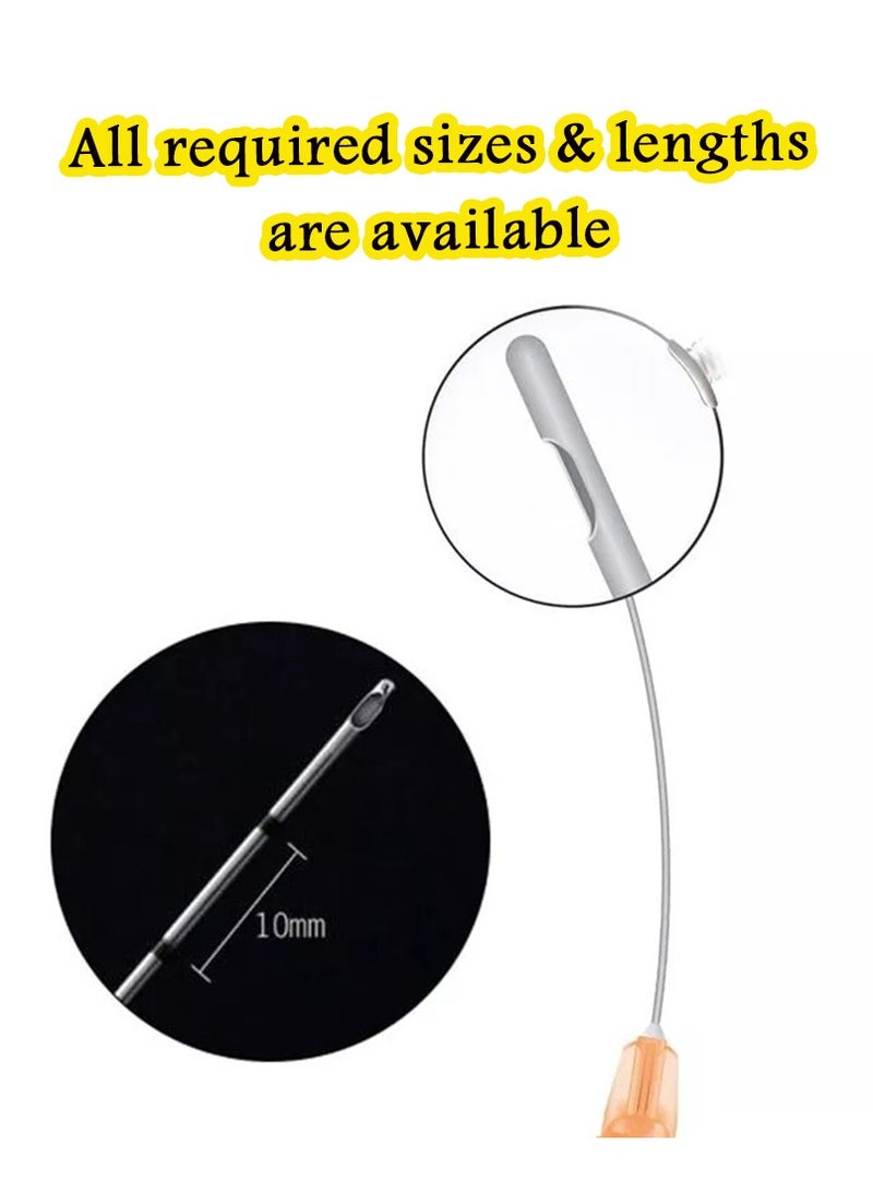 Fine Micro Filler Cannula 23G – For Precise Placing of Viscous Filler – High Pure Grade Stainless Steel – Variety of Gauge Sizes with Multiple Lengths. - Image 3