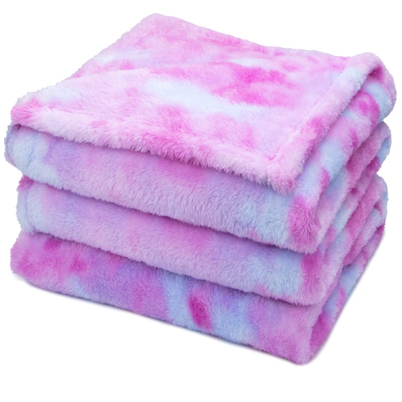 MUGD Soft Blankets Fleece Soft Fuzzy Throw Blanket Kids Warm Throw Blanket for Bed