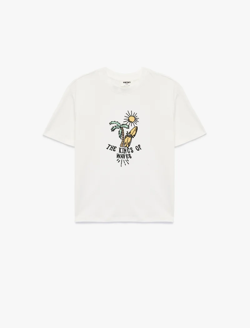 KOTON Embroidered T-Shirt