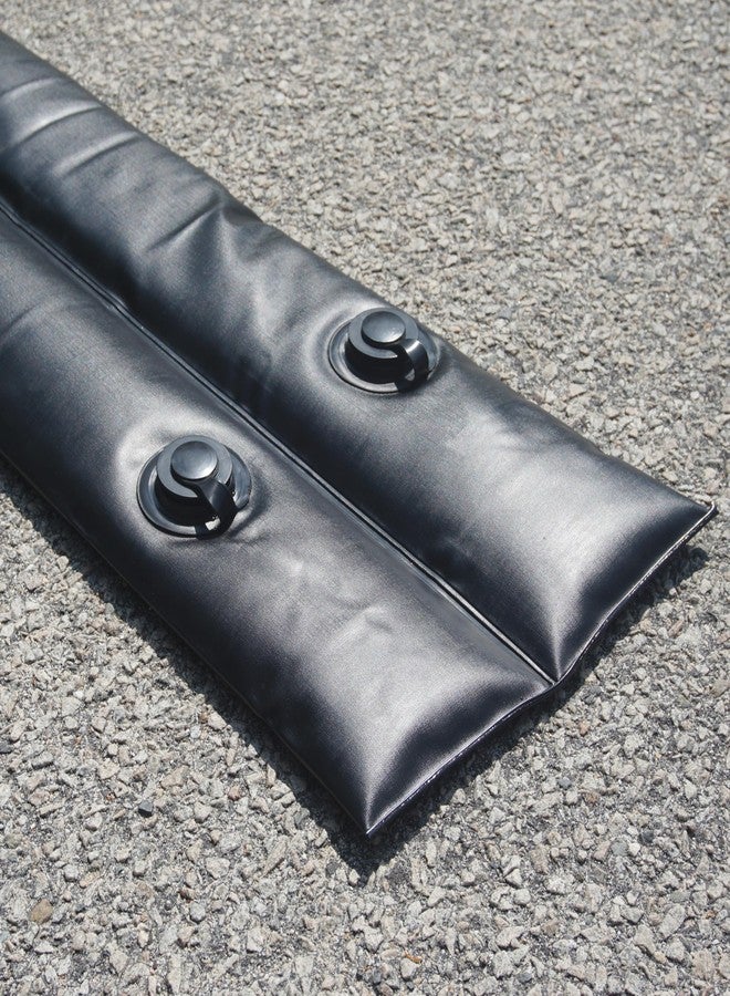 Robelle 8 ft. 6-Pack Premium Black Double Chamber Pool Cover Weights, .Premium Double Seams, .42 MM Thick Vinyl, Pool Water Bags, Oversized Screw Valve Cap, Water Tubes - Image 2