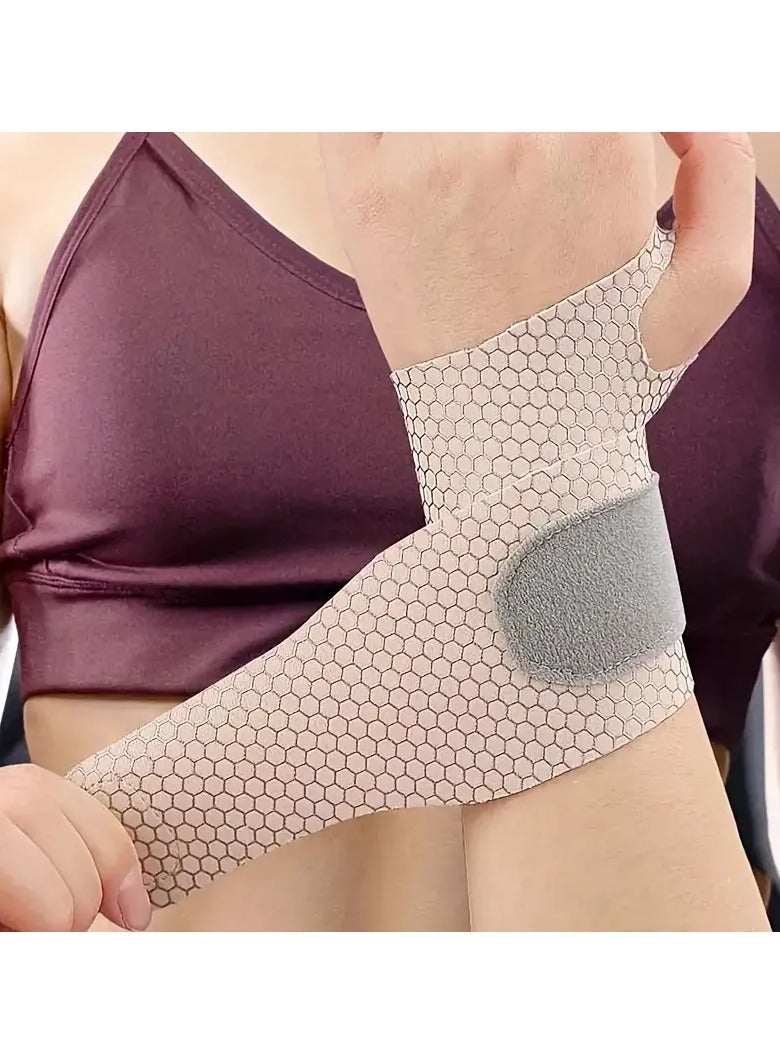 جلوسكي رقيقة للغاية، القابلة للتعديل معصم قوس للرجال والنساء - التنفس النفق الكارب دعم، خفيف الوزن واقي الرياضة لكرة السلة، الكرة الطائرة واللياقة البدنية - Image 2