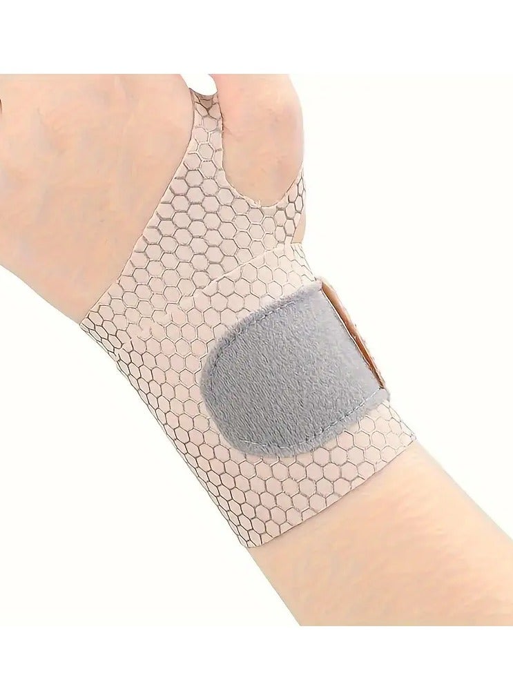 جلوسكي رقيقة للغاية، القابلة للتعديل معصم قوس للرجال والنساء - التنفس النفق الكارب دعم، خفيف الوزن واقي الرياضة لكرة السلة، الكرة الطائرة واللياقة البدنية - Image 4