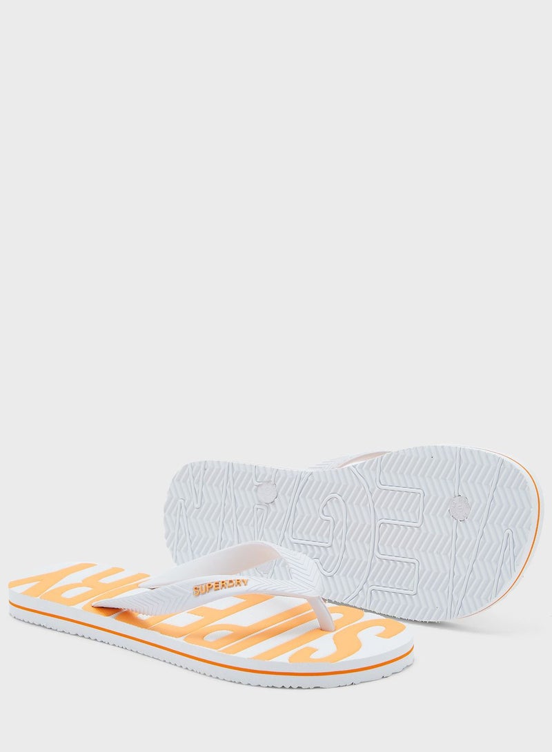 Superdry Logo Flip Flops - Image 3