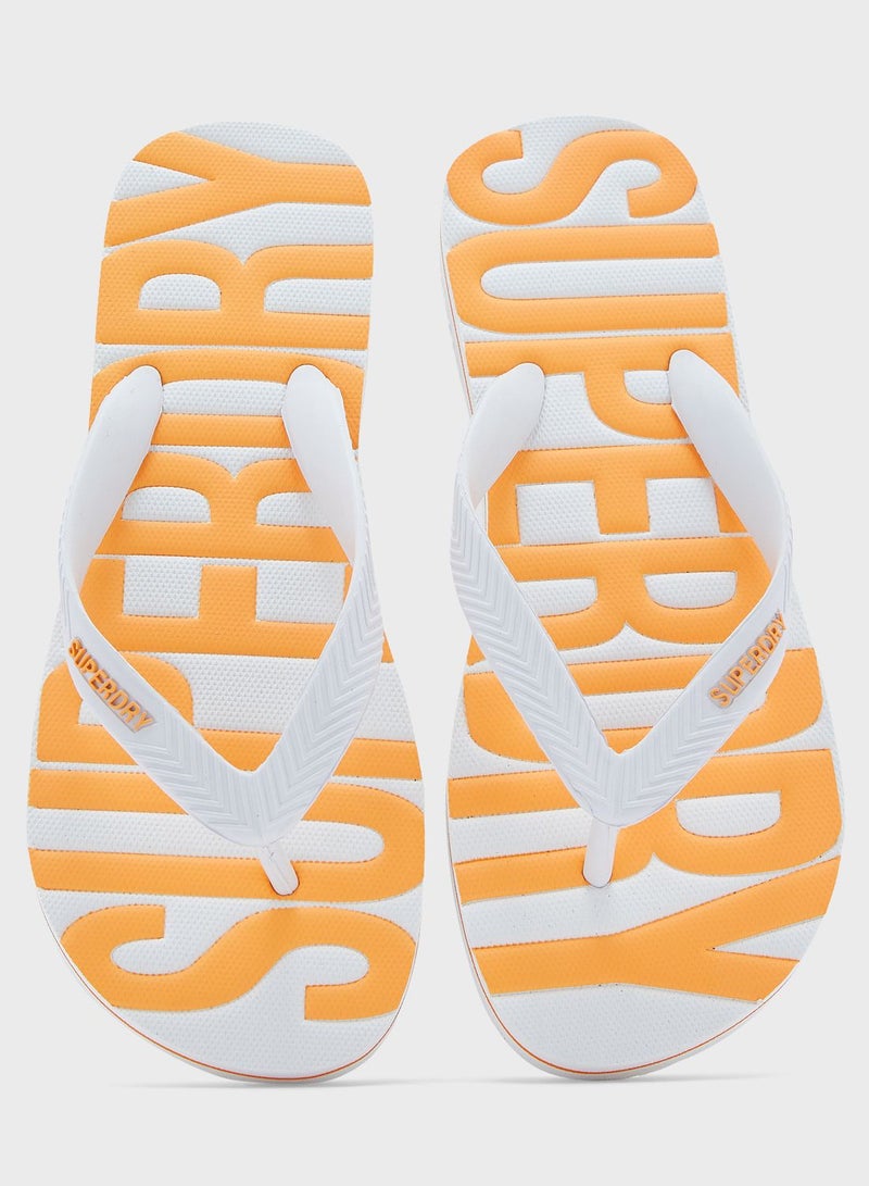 Superdry Logo Flip Flops - Image 4