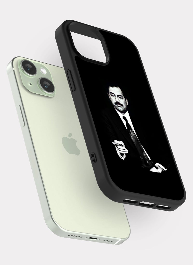 PXLAAT iPhone 15 case cover Saddam Hussein - Image 2