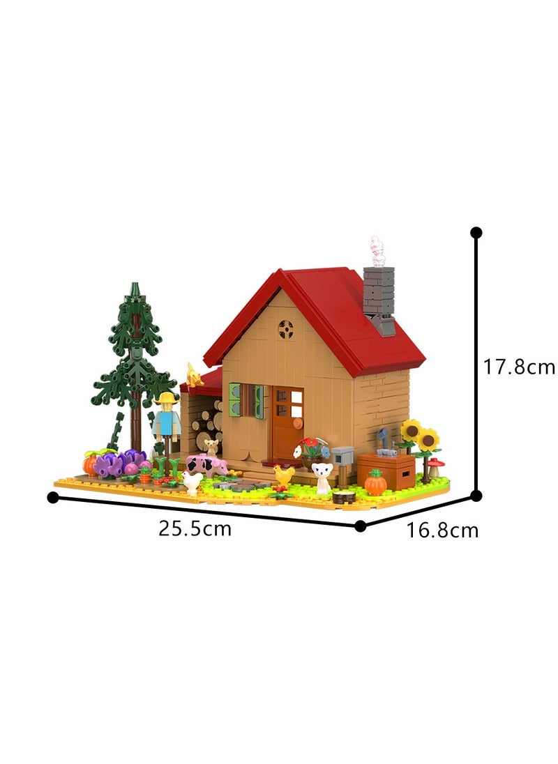 General Stardew Valley Stardew Valley Farmhouse Small Particles Puzzle Building Block Toys for Kids  - Image 3