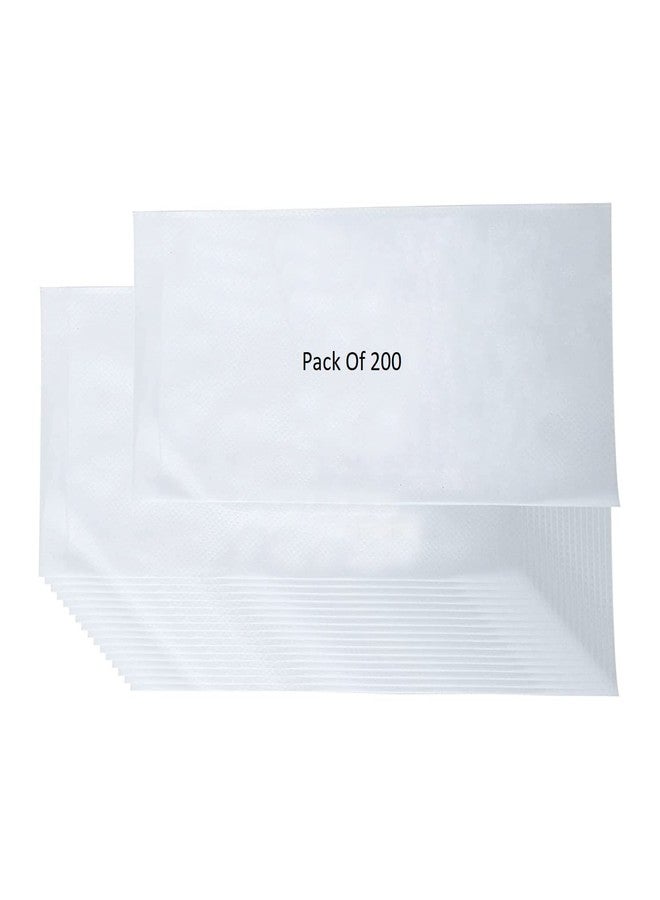 Shining Zon Pathology Report Cover 4x9 Inch Envelope, HD Virgin Material Durable Embossed Transparent Dust and Moisture Free Non Toxic Light Weight Printable Waterproof Reusable (Pack of 200) - Image 1