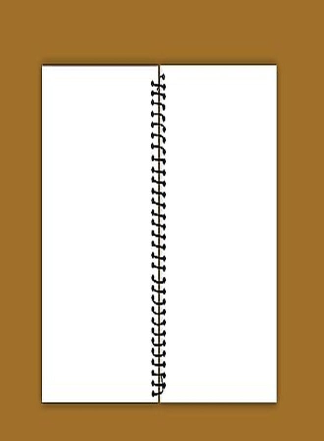 RUSH NOTE BOOKS Semi Rough A4 Size Spiral Notebook Unruled 500 Pages Notebook Unruled | Spiral Register Notebook 500 Pages | Copy Notebook 500 Pages Spiral Notebook | Unruled Plain Rough Notebook - Image 3