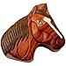 The Handcrafted Horse All Natural Wood Intarsia Puzzle Box Handcrafted with Secret Compartment - Image 2