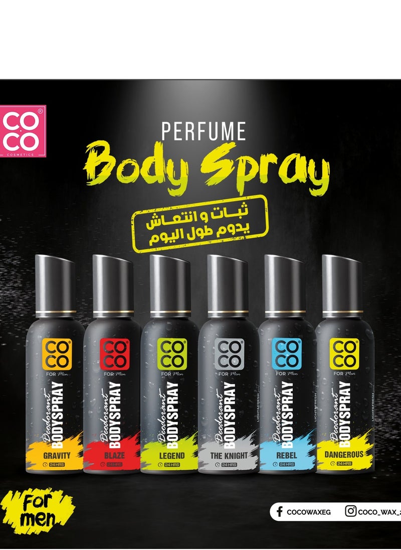 Coco - Coco body spray deodorant the knight (multi color) - Image 1