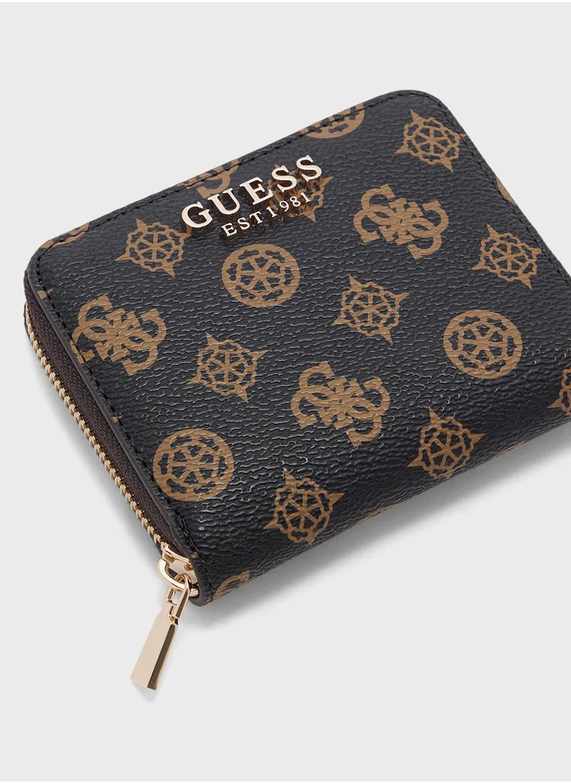 GUESS Laurel Small  Zip Around Wallet