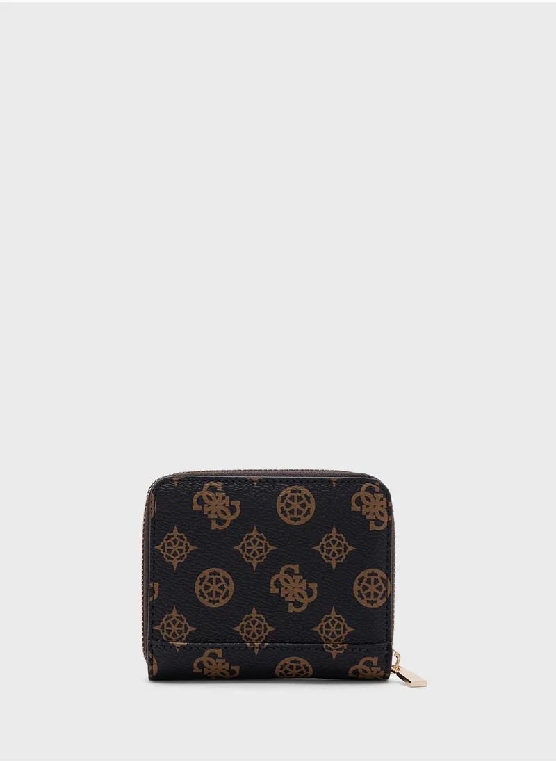 GUESS Laurel Small  Zip Around Wallet