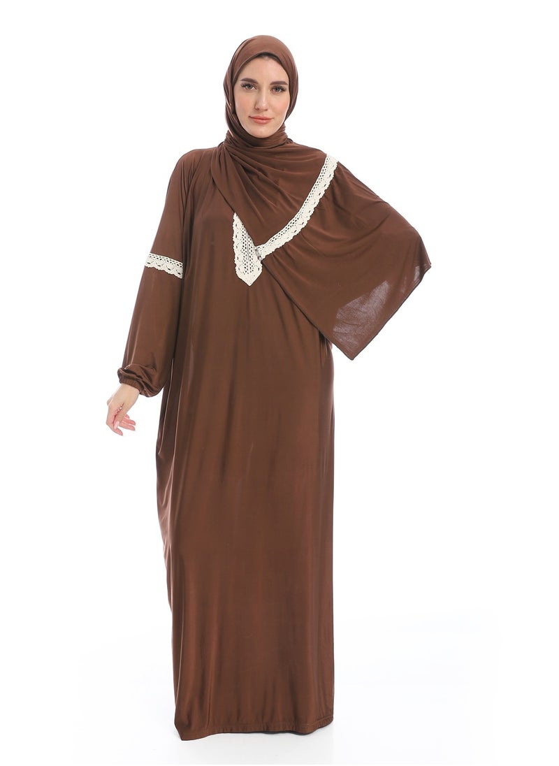 سيزار اسدال صلاه حريمي ساده بشريط علي الصدر  - Image 4