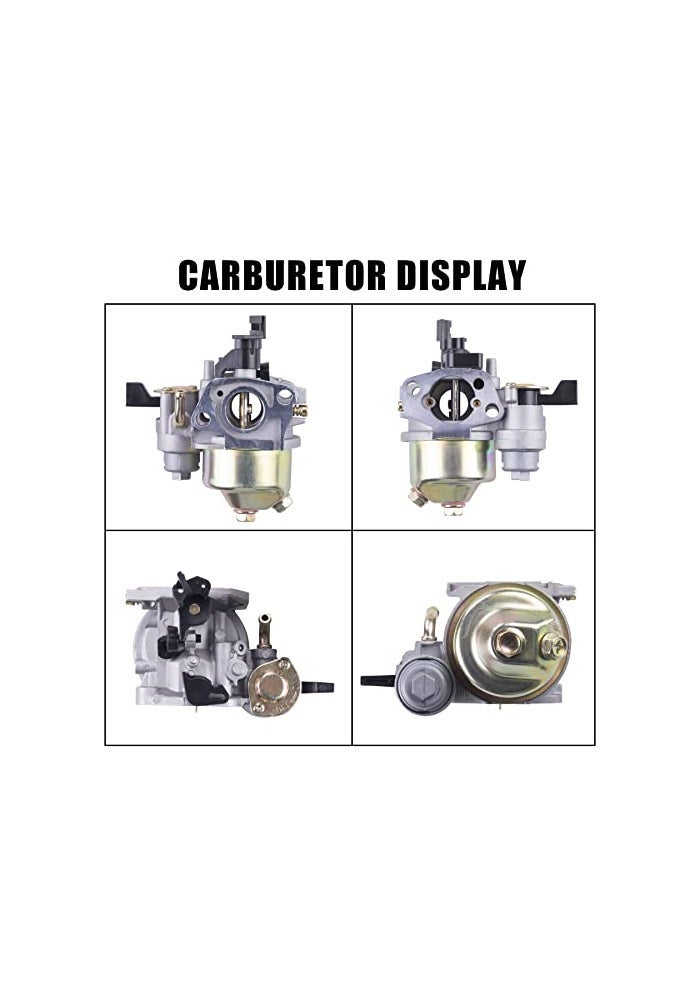 MRELC High Performance Upgraded Carburetor Air Filter adapter Intake Spark Plug Kit fit for Predator 212cc 65 Hp Honda Gx160 Gx200 196cc Coleman CT200U Trail CT100U Mini Bike Go Kart RacingRed - Image 3