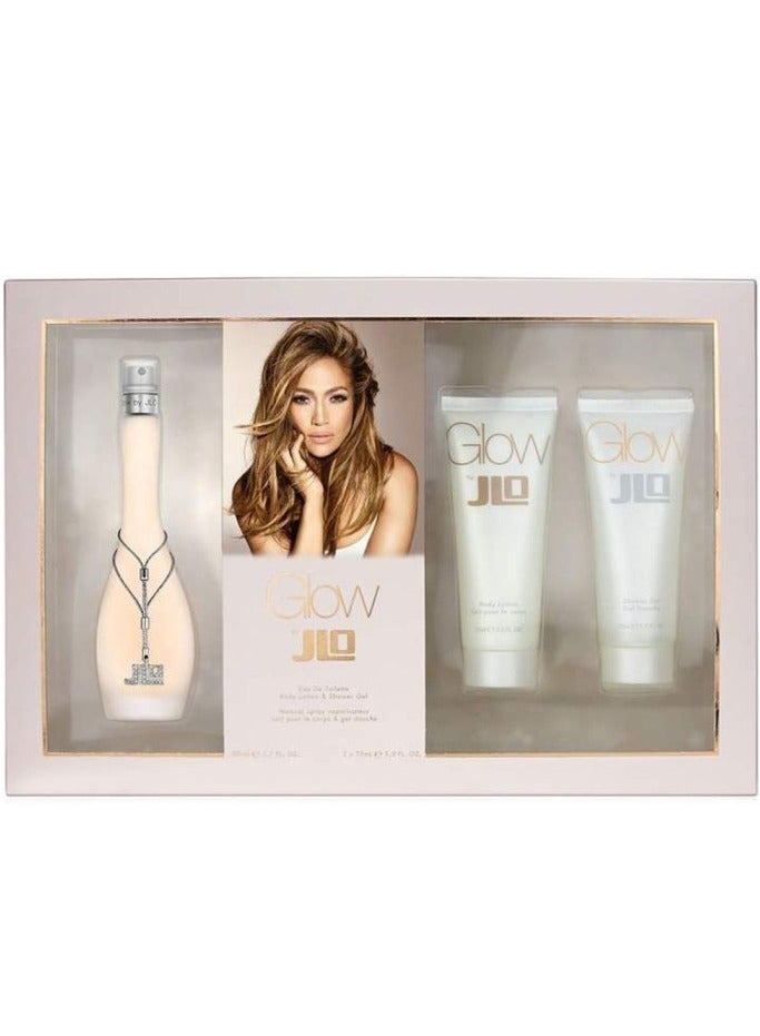 J.LO GLOW (L) SET100ML + 75ML+ 75ML B/L