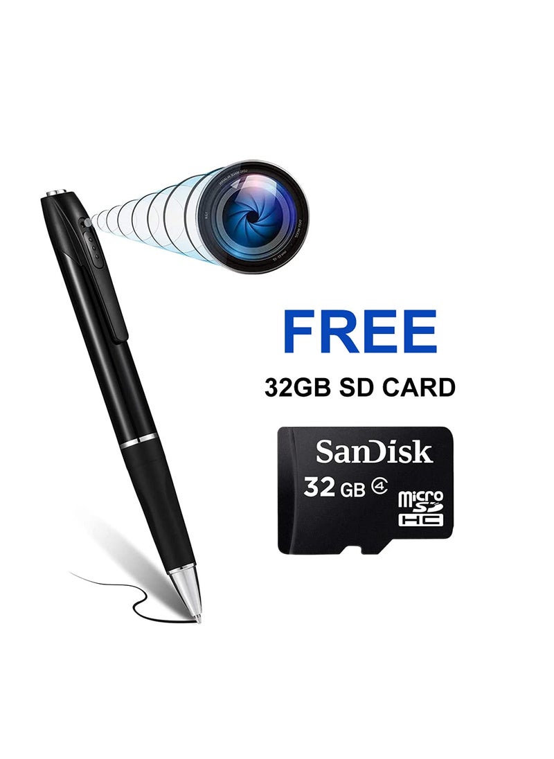 TECHNOVIEW TECHNOVIEW Wired 32GB Inbuilt Memory Full HD Camera 1080P Indoor Video Audio Recording Pen Portable Pocket Security Camera for Home Office Meetings Surveillance  - Image 2
